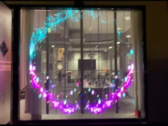 창문 유리용 LED 그리드 디스플레이