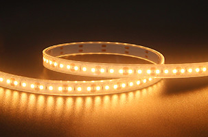 SMD3030 LED 스트립 24V IP65 자기 접착성 방수 스트립 조명