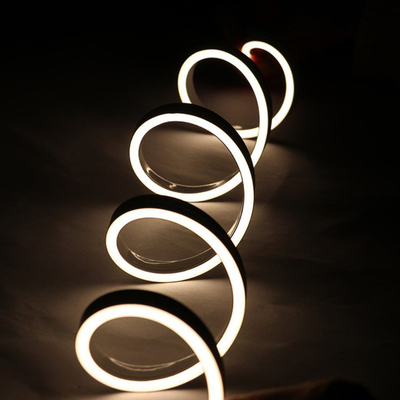 10X18mm 유연한 실리콘 네온 스트립 3000k 흰색 네온 LED 스트립 5m