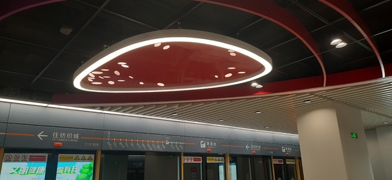 불규칙한 형상형 LED 반지 천장등 260W 원형 LED 매달림등